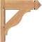 Ekena Millwork Funston Smooth Arts and Crafts Outlooker, Western Red Cedar, 5 1/2"W x 16"D x 16"H OUT06X16X16FST03SWR - alternate 4